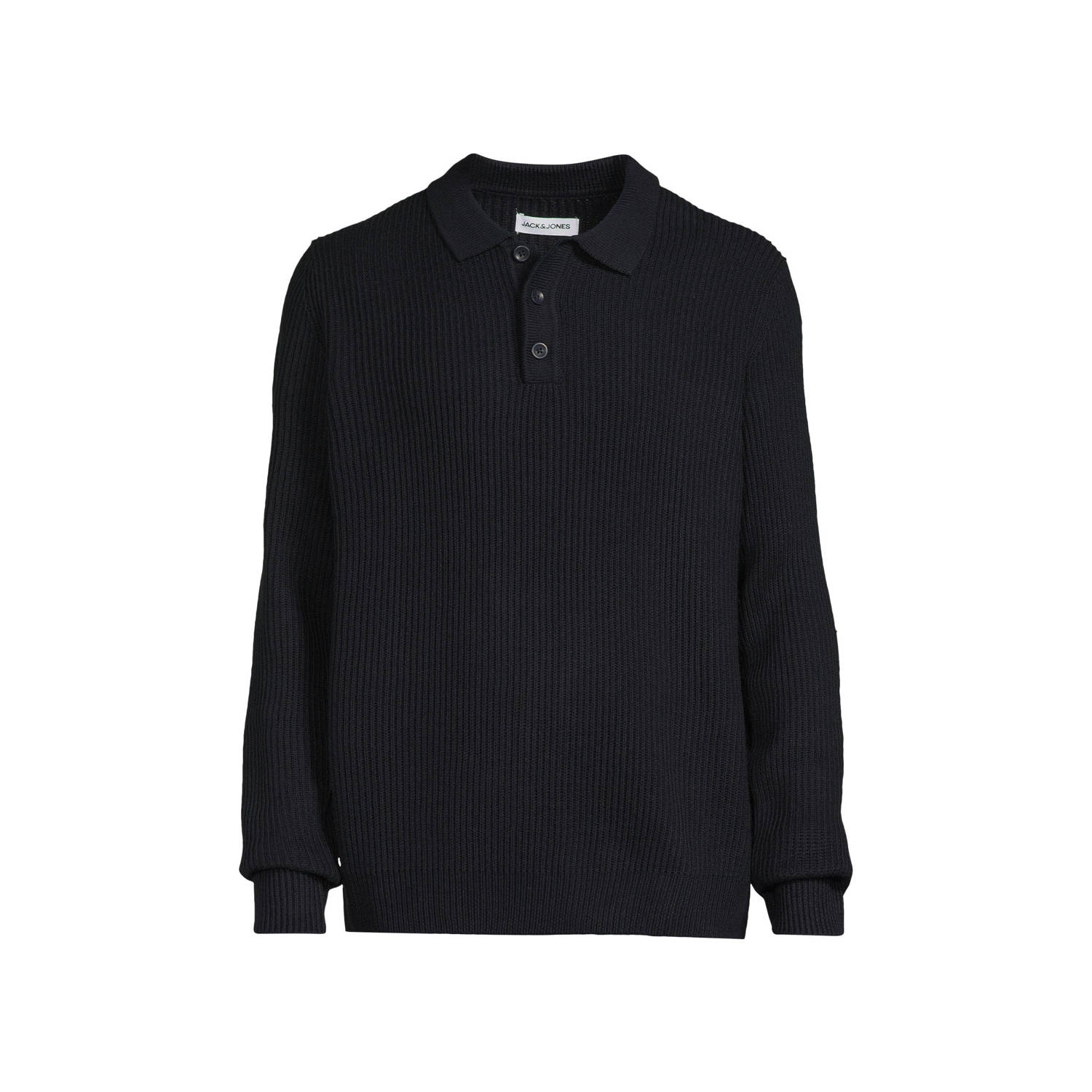 JACK & JONES trui JJPANNEL donkerblauw