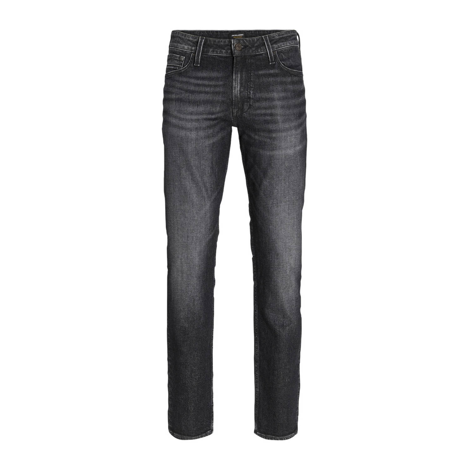 JACK & JONES JEANS INTELLIGENCE slim fit jeans JJIGLENN JJVINTAGE grijs