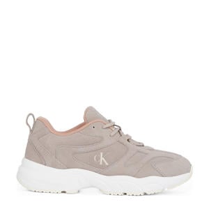 suède sneakers lichtgrijs