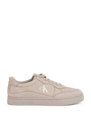   nubuck sneakers lichtgrijs