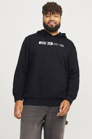 hoodie Plus Size zwart