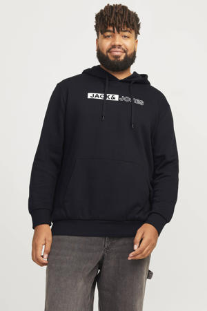 hoodie Plus Size zwart