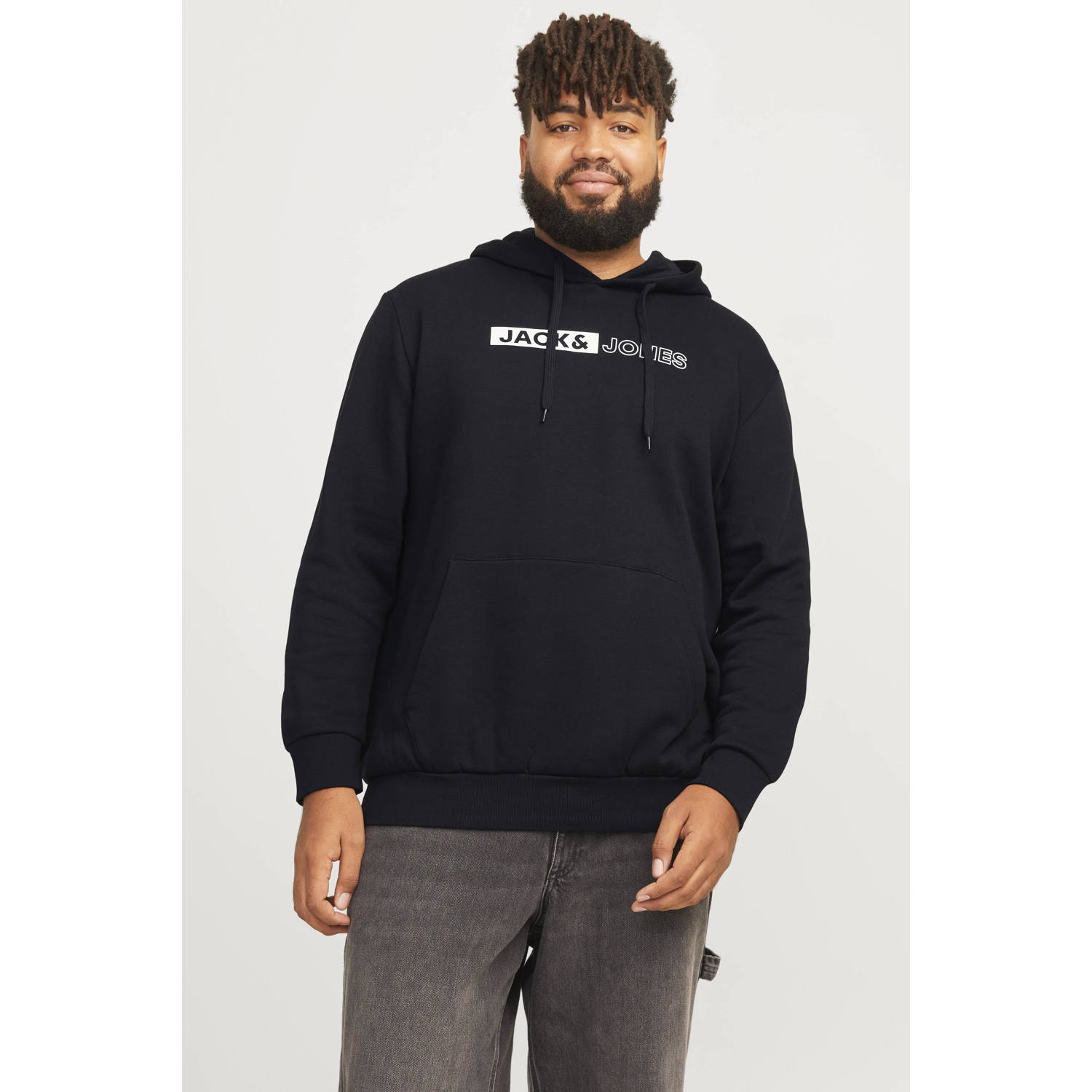 Jack & Jones PlusSize Hoodie JJECORP LOGO SWEAT HOOD PLAY NOOS PLS