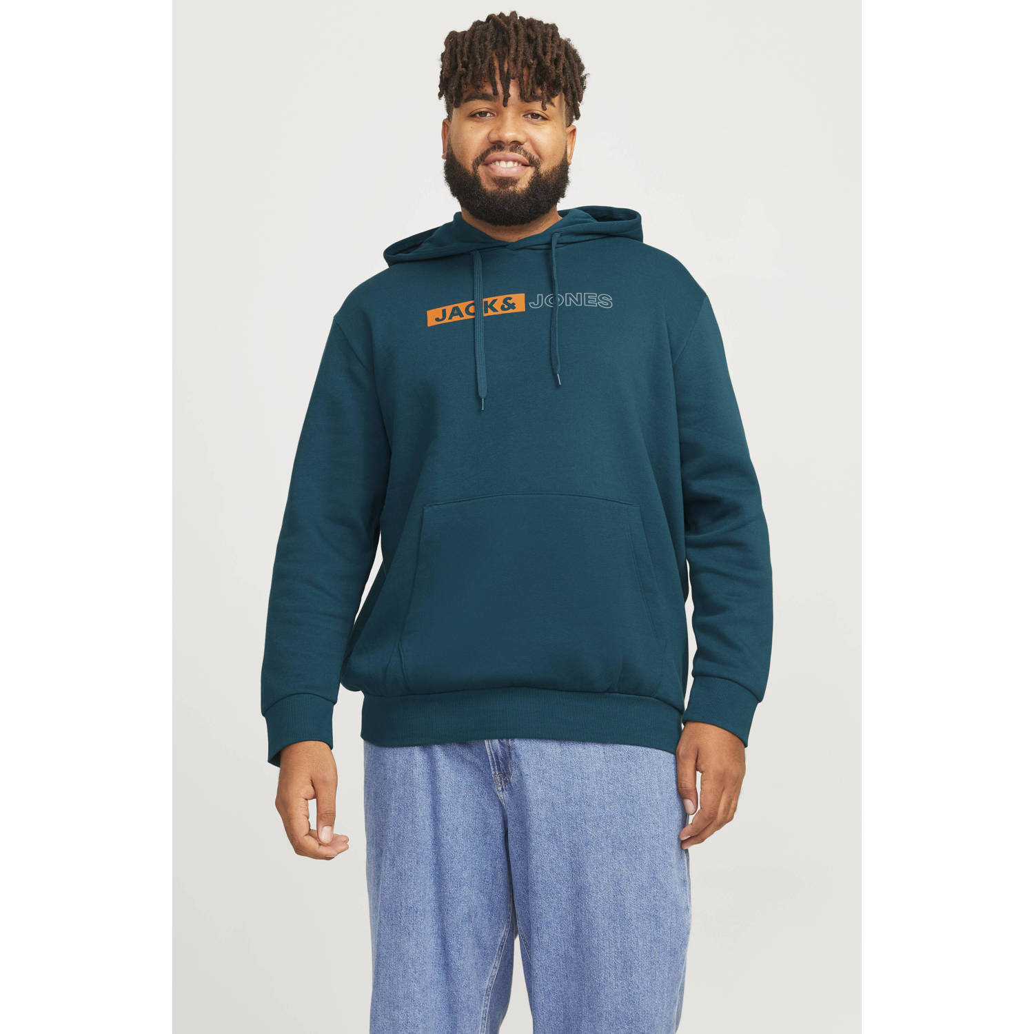 Jack & Jones PlusSize Hoodie JJECORP LOGO SWEAT HOOD PLAY NOOS PLS