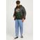 JACK & JONES PLUS SIZE hoodie Plus Size donkergroen