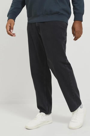 relaxed jeans JJICHRIS JJORIGNIAL MF 912 Plus Size zwart