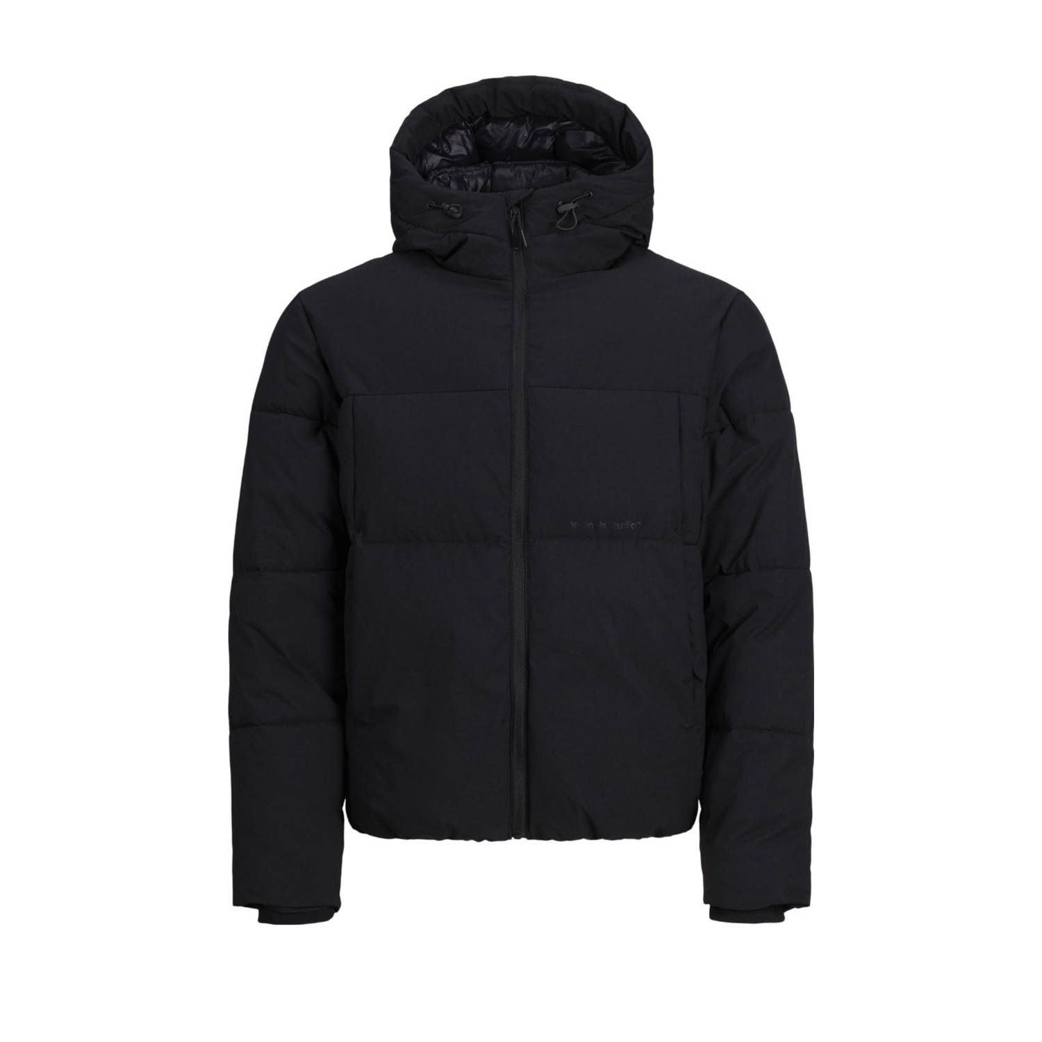 JACK & JONES PLUS SIZE gewatteerde jas JORVESTERBRO Plus Size zwart