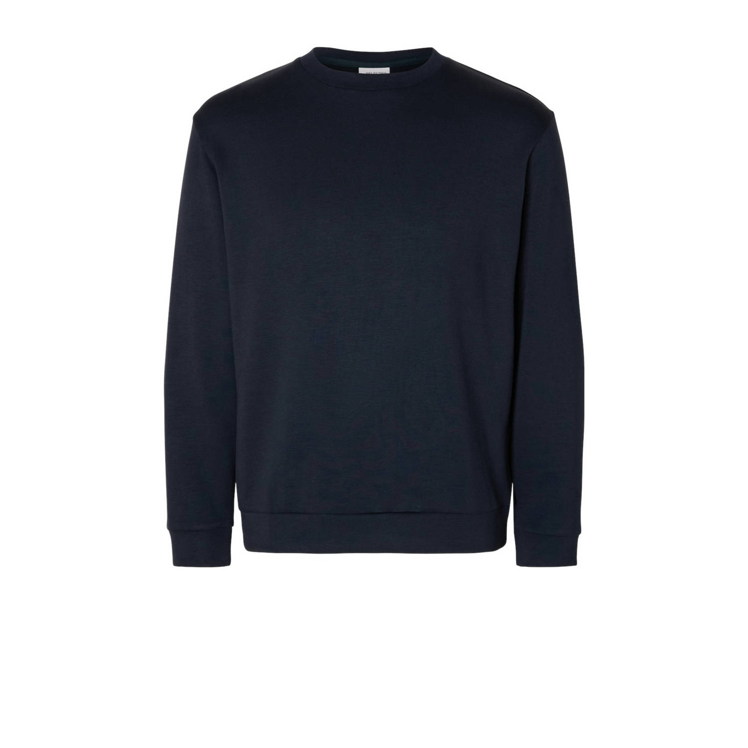 SELECTED HOMME sweater SLHEMANUEL donkerblauw