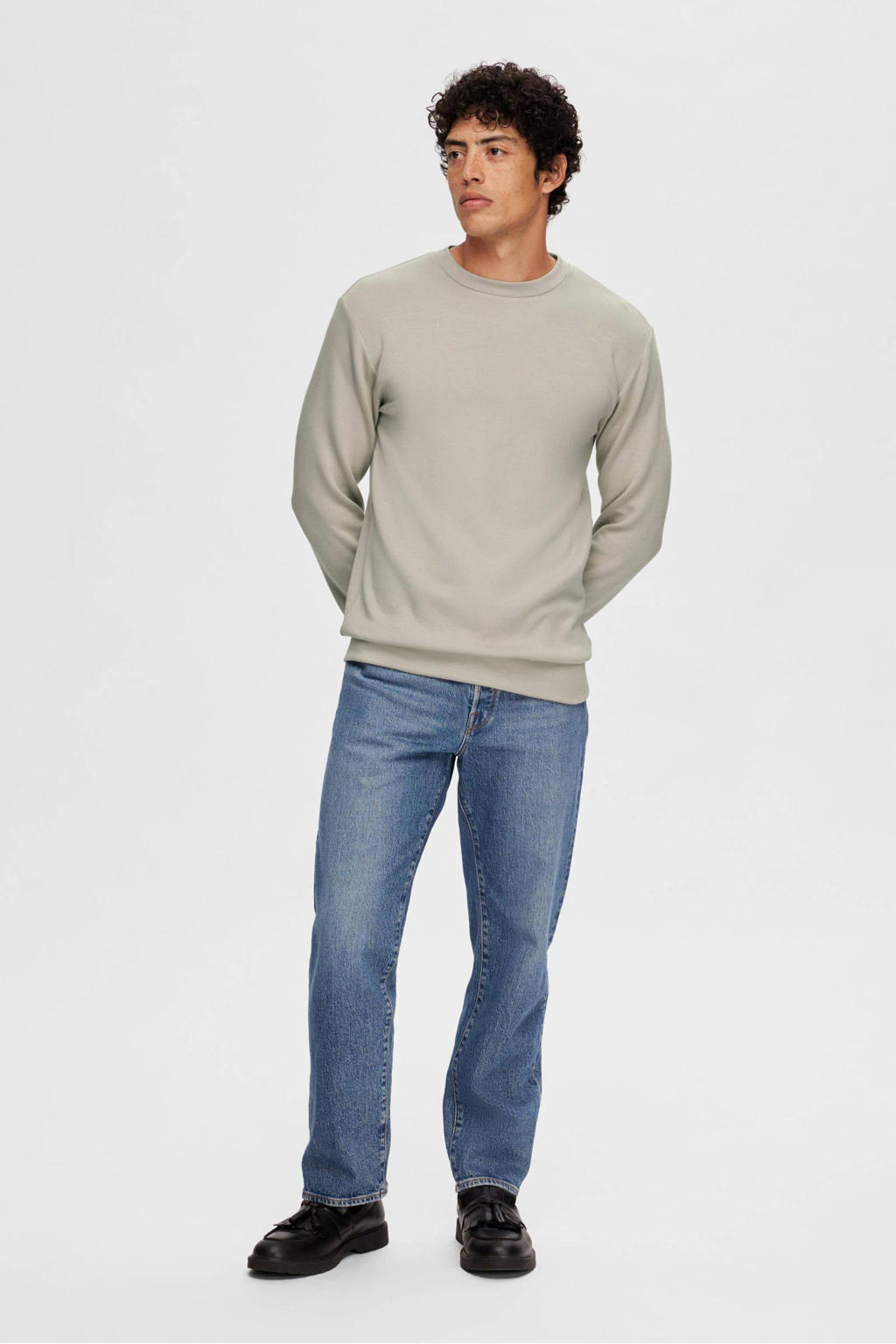 Selected sweater ecru