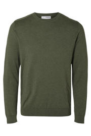 thumbnail: Selected gebreide trui  SLHBERG  groen