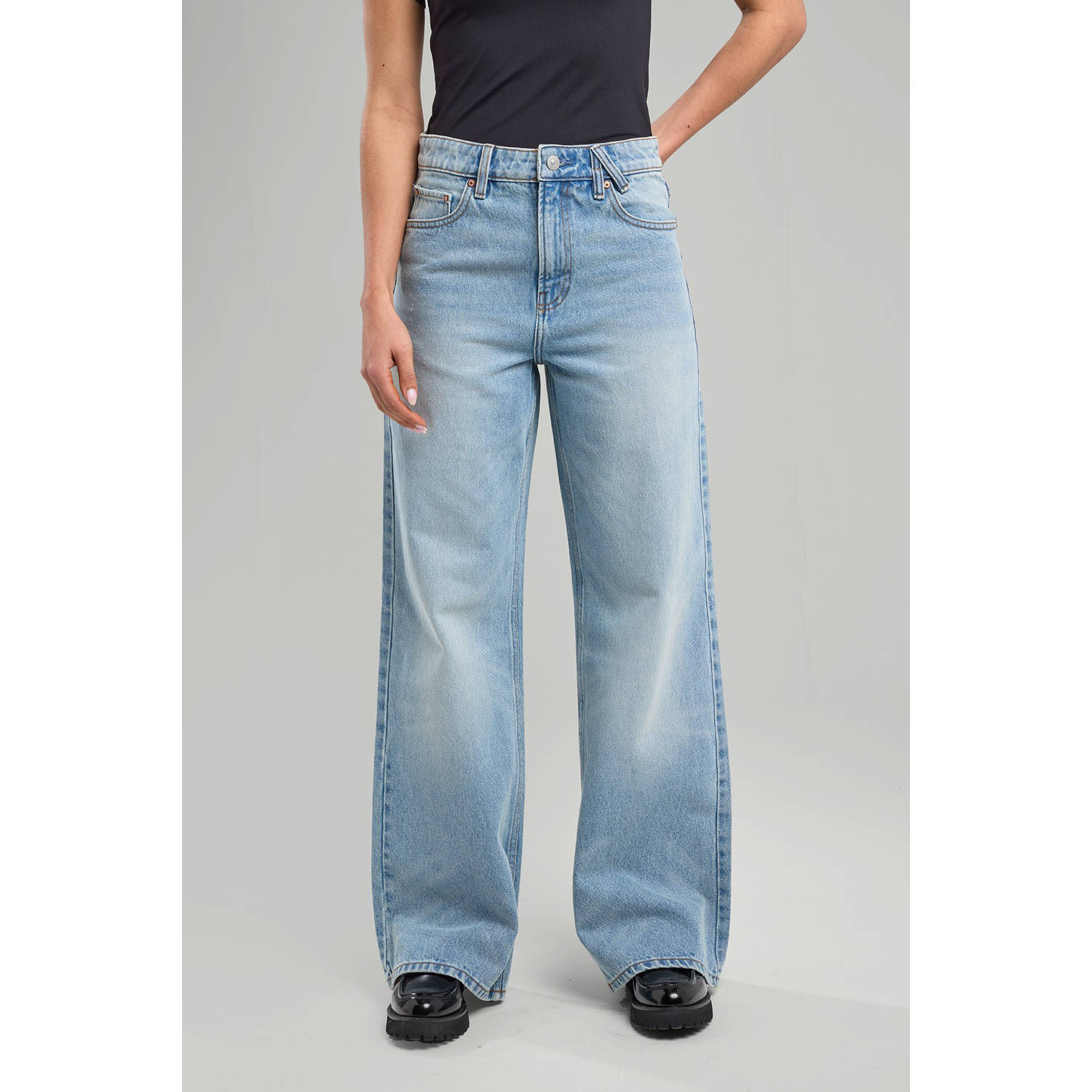 America Today high waist wide leg jeans Olivia