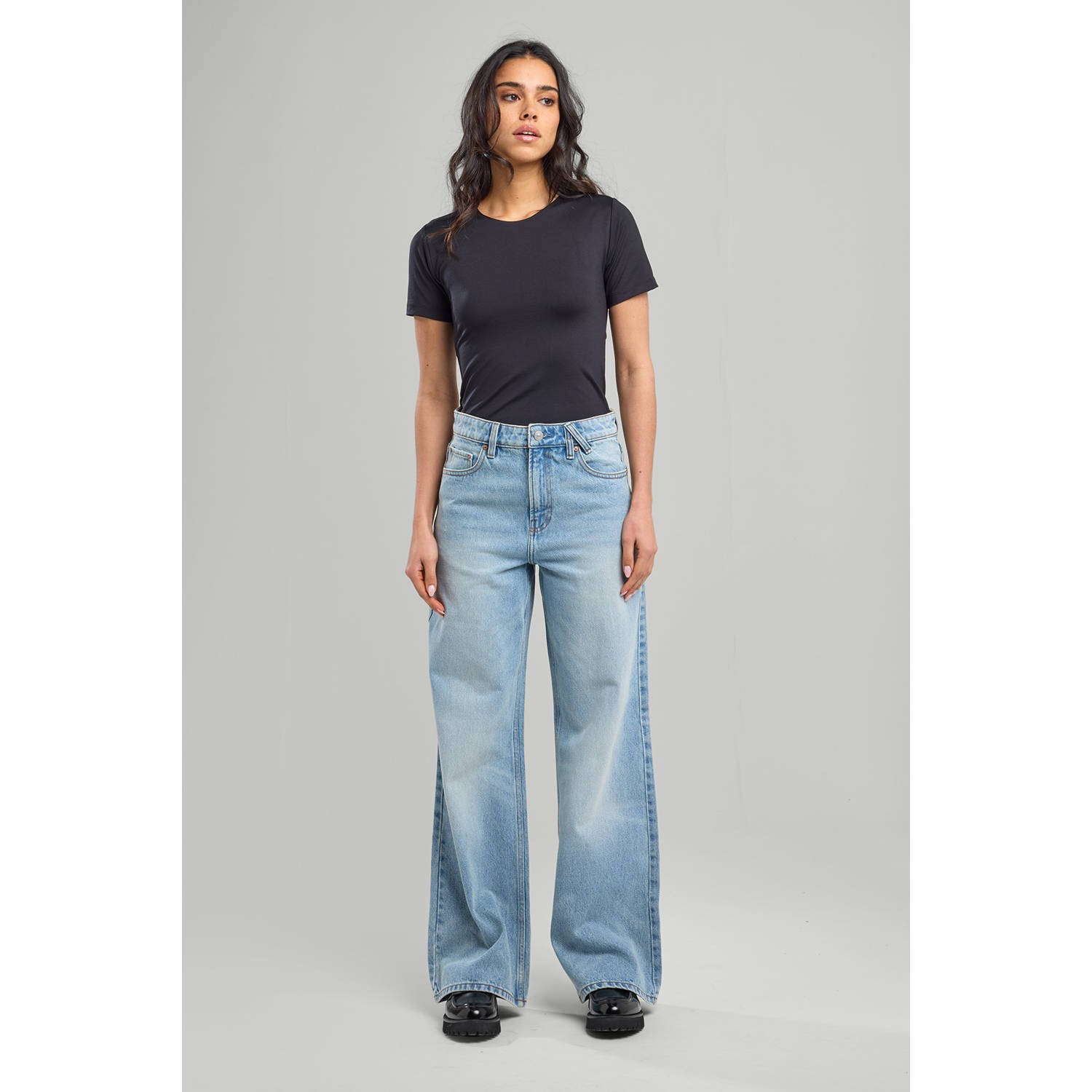 America Today high waist wide leg jeans Olivia
