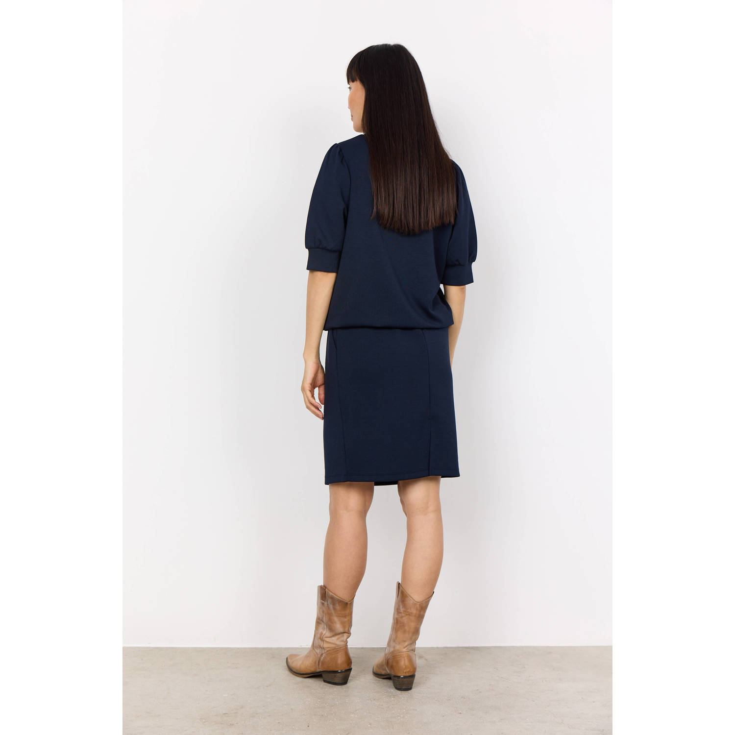 Soyaconcept top BANU donkerblauw