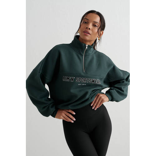 Aim'n sweater Varsity donkergroen afbeelding