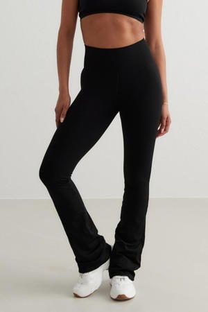 flared sportlegging Shape zwart