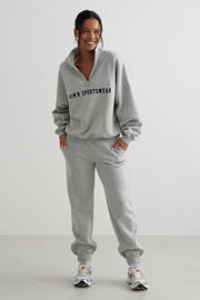 thumbnail: Aim'n sweater Varsity grijs melange