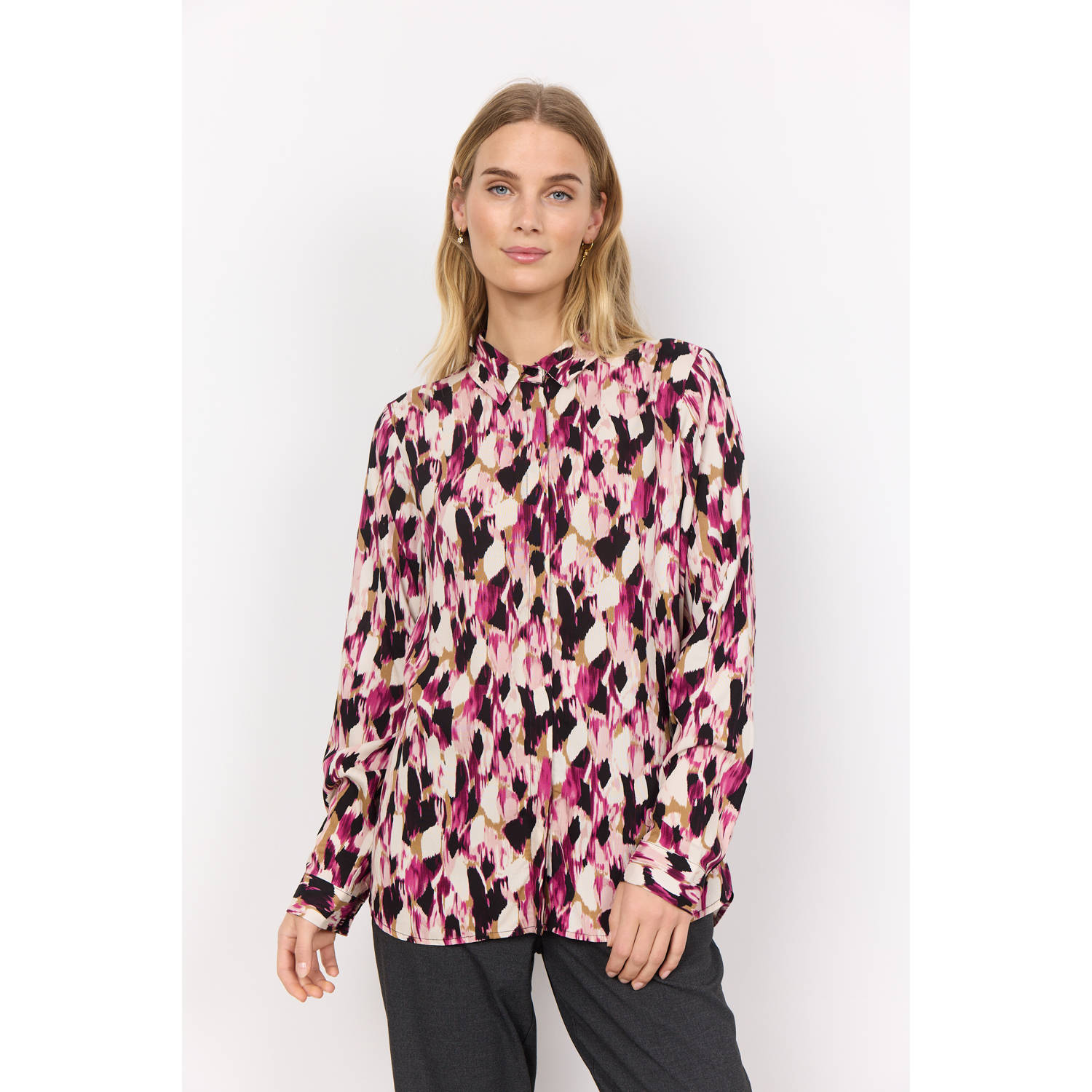 Soyaconcept blouse met all over print multi