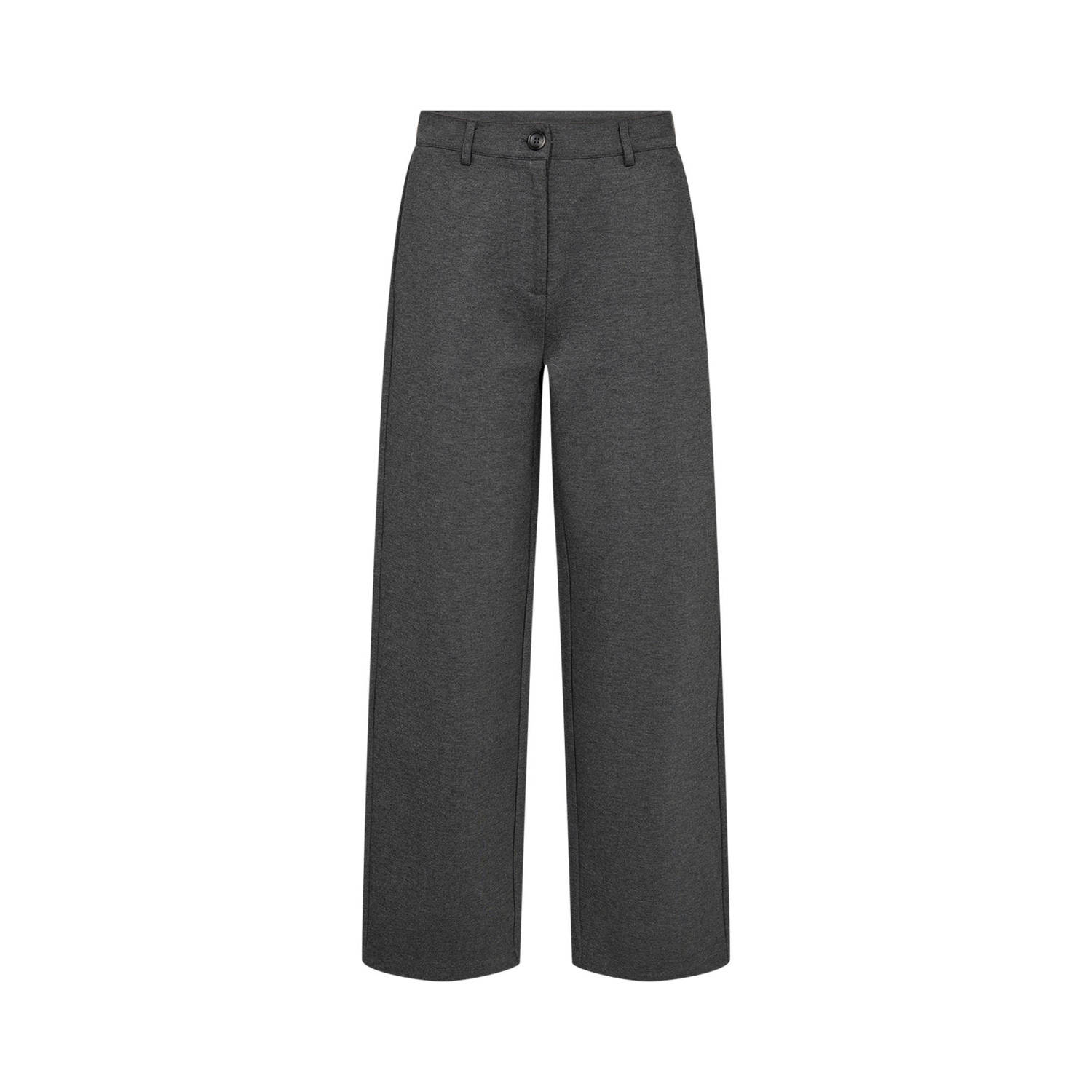 Soyaconcept wide leg pantalon grijs