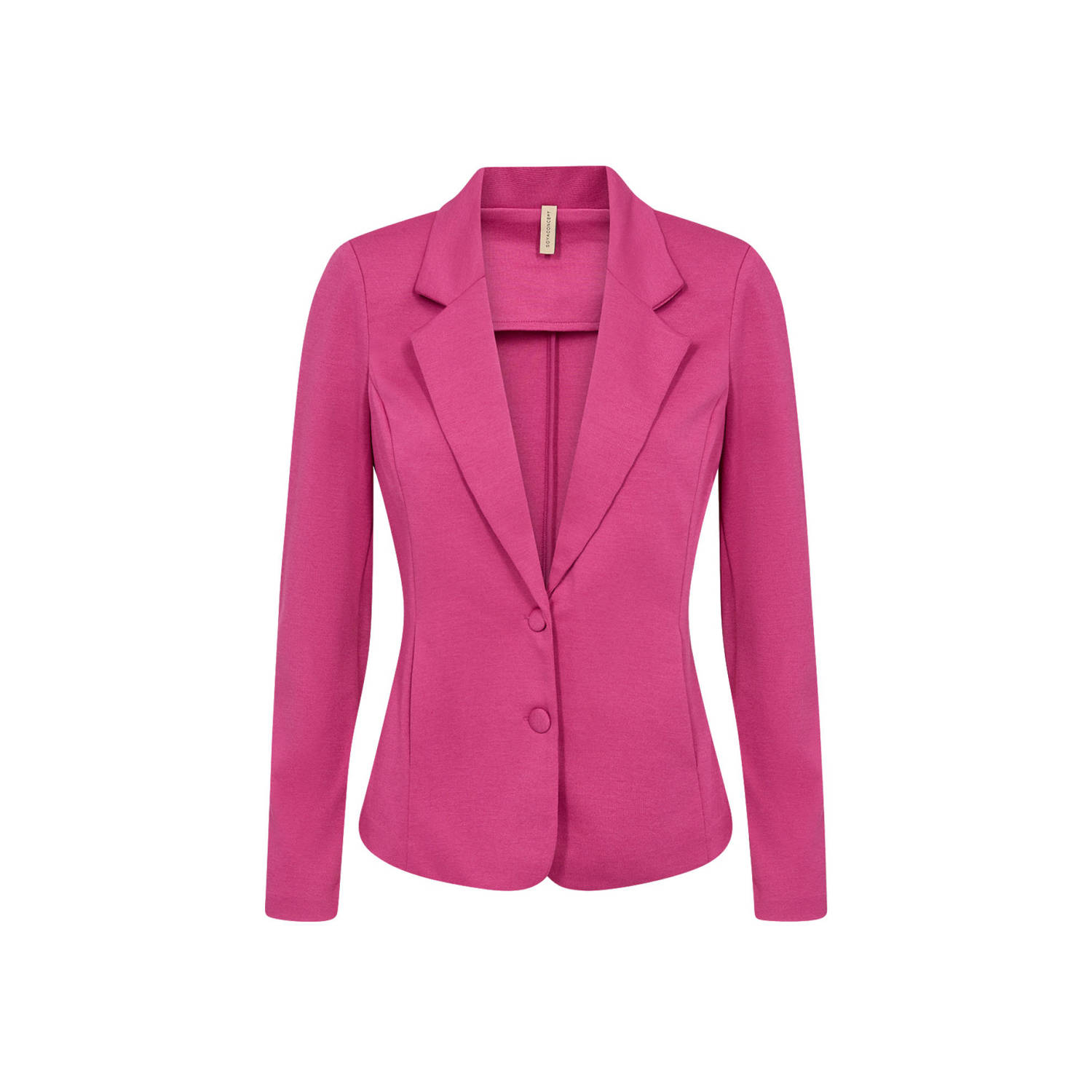 Soyaconcept getailleerde blazer fuchsia