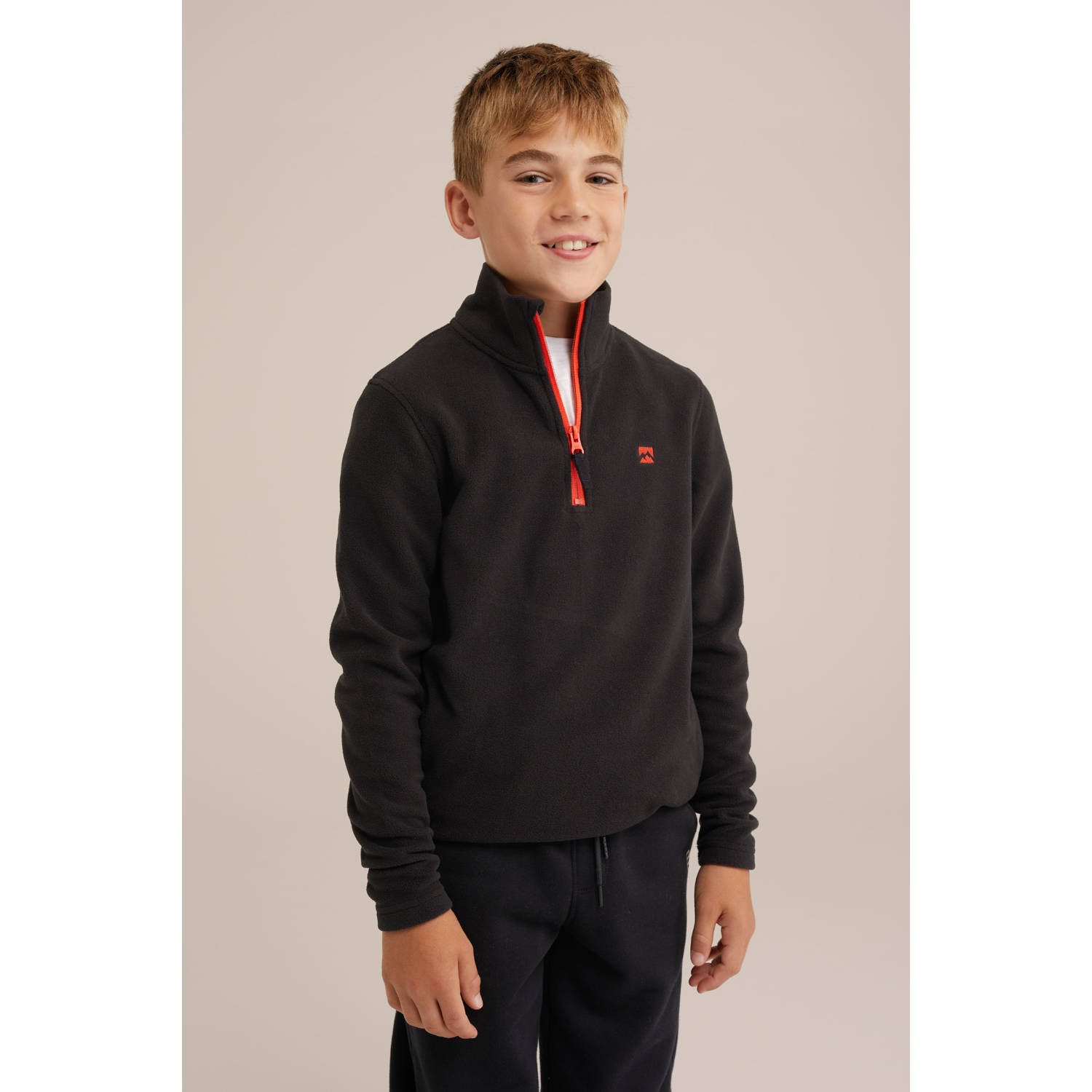 WE Fashion sweater kobalt blauw