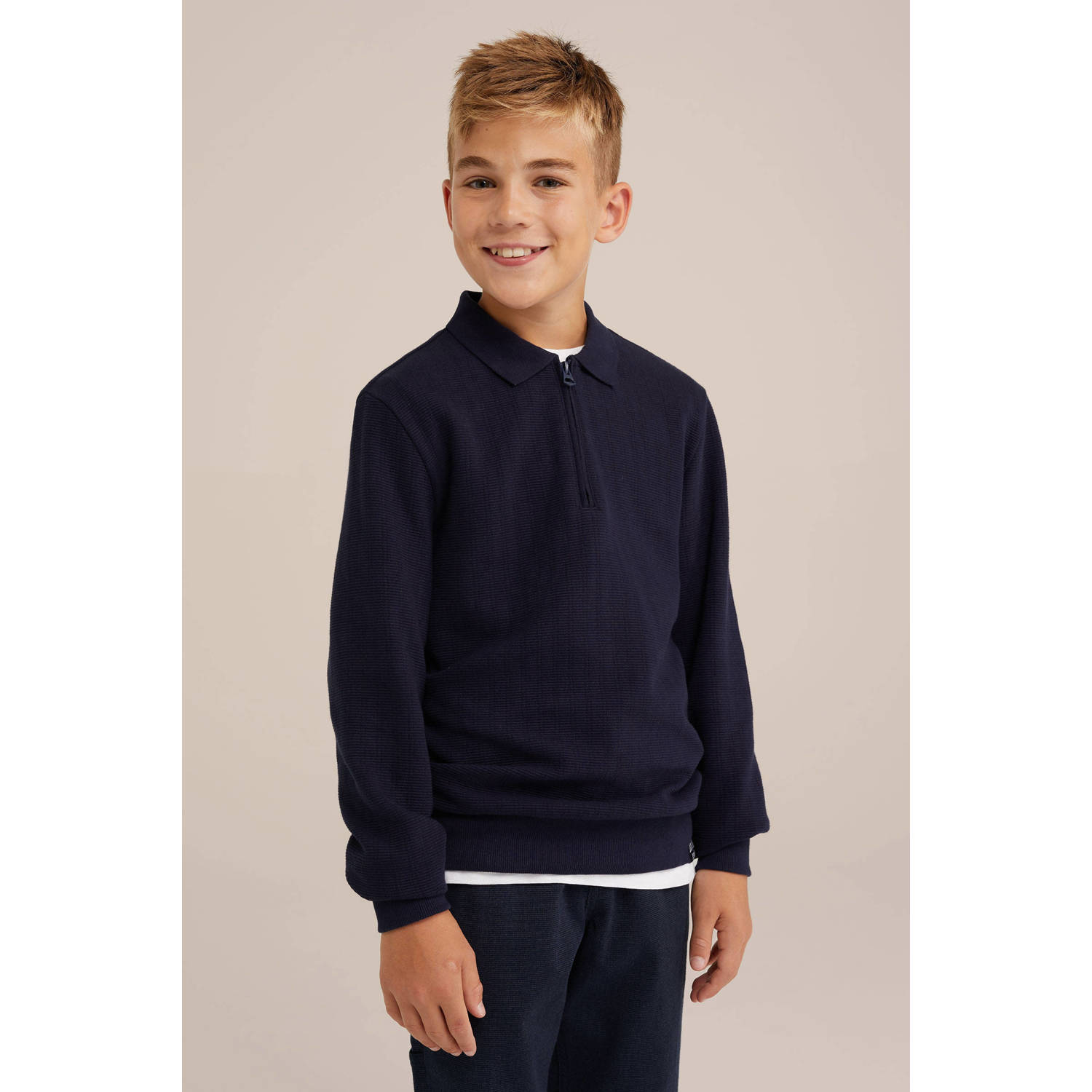 WE Fashion sweater blauw