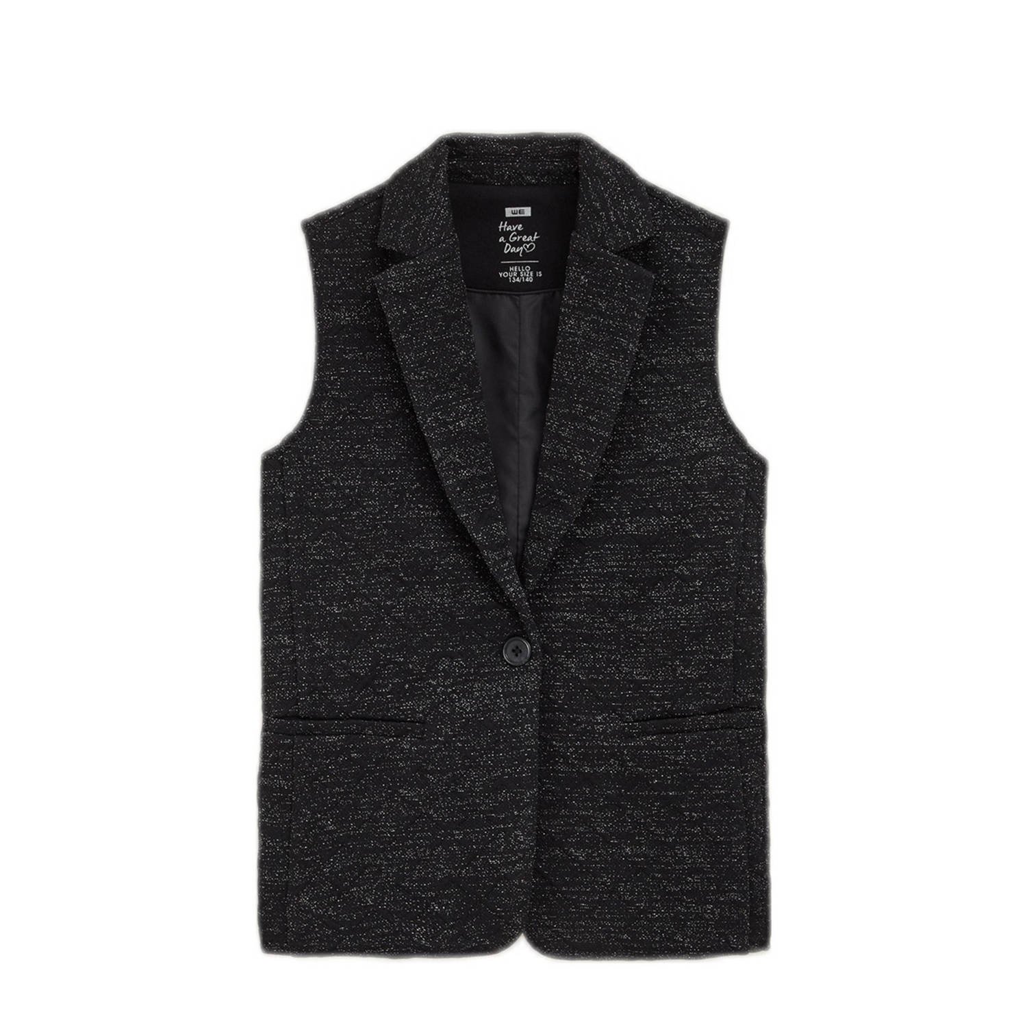 WE Fashion gilet zwart