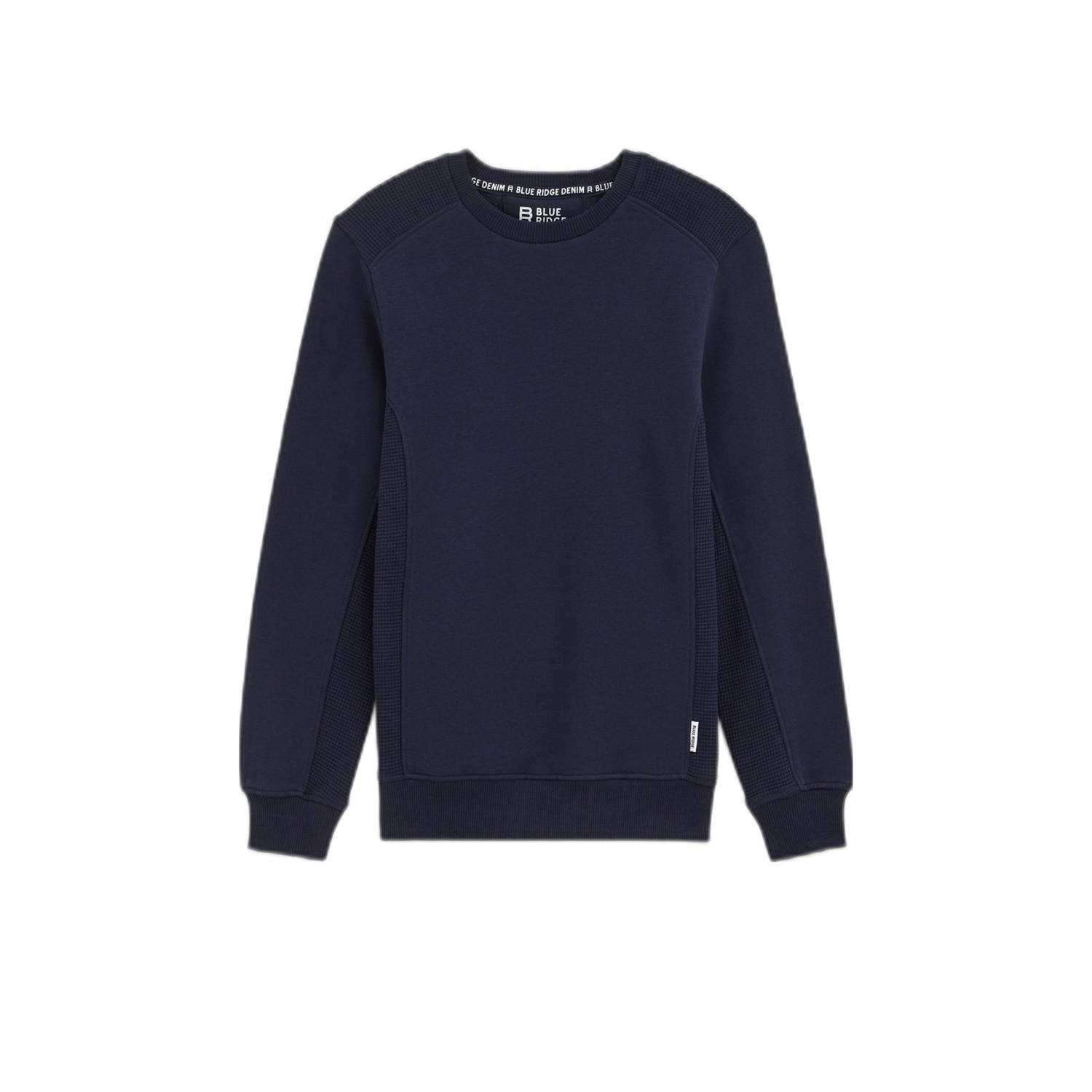 WE Fashion sweater donkerblauw