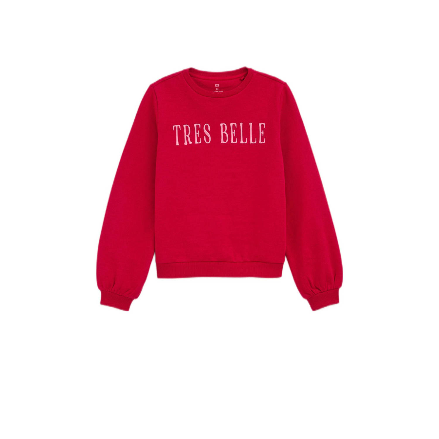WE Fashion sweater rood