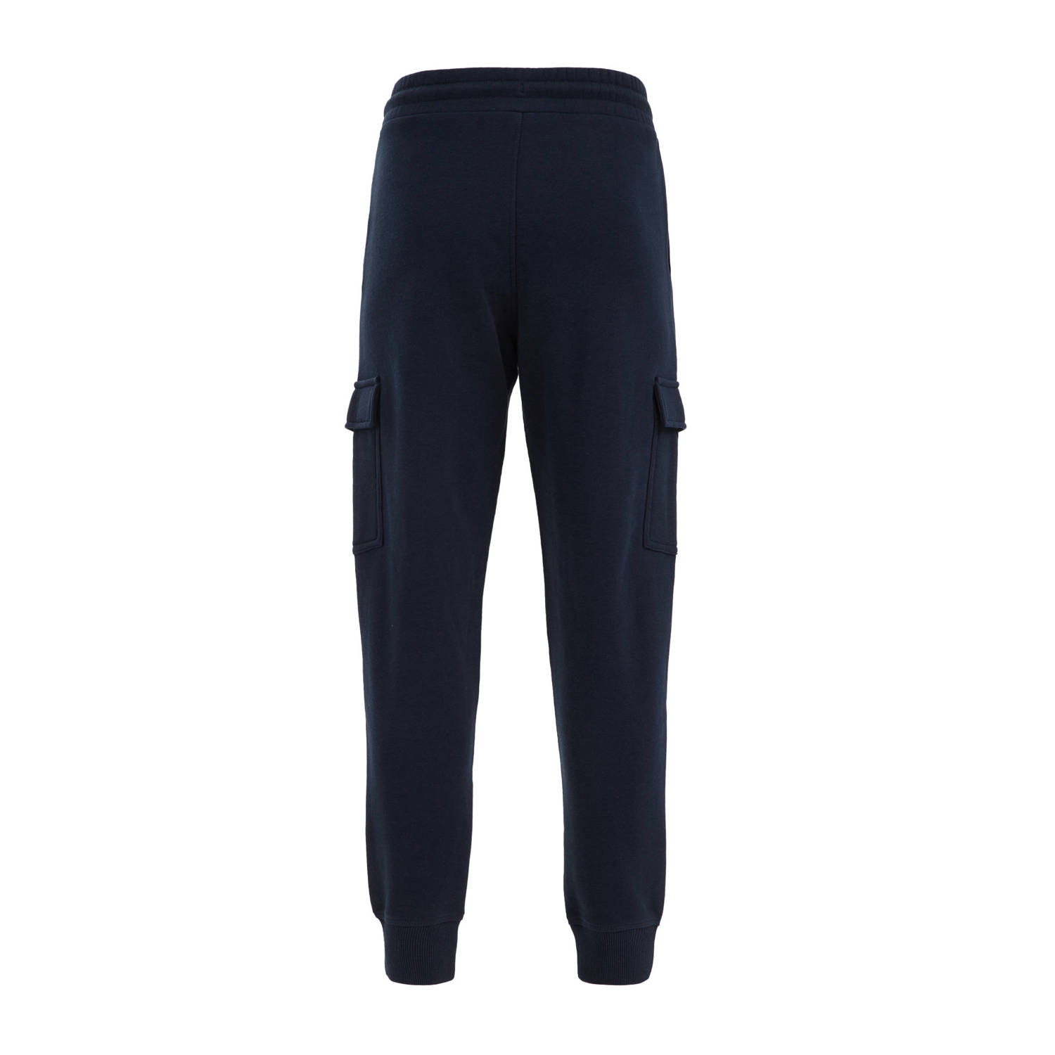 WE Fashion Blue Ridge slim fit joggingbroek marineblauw