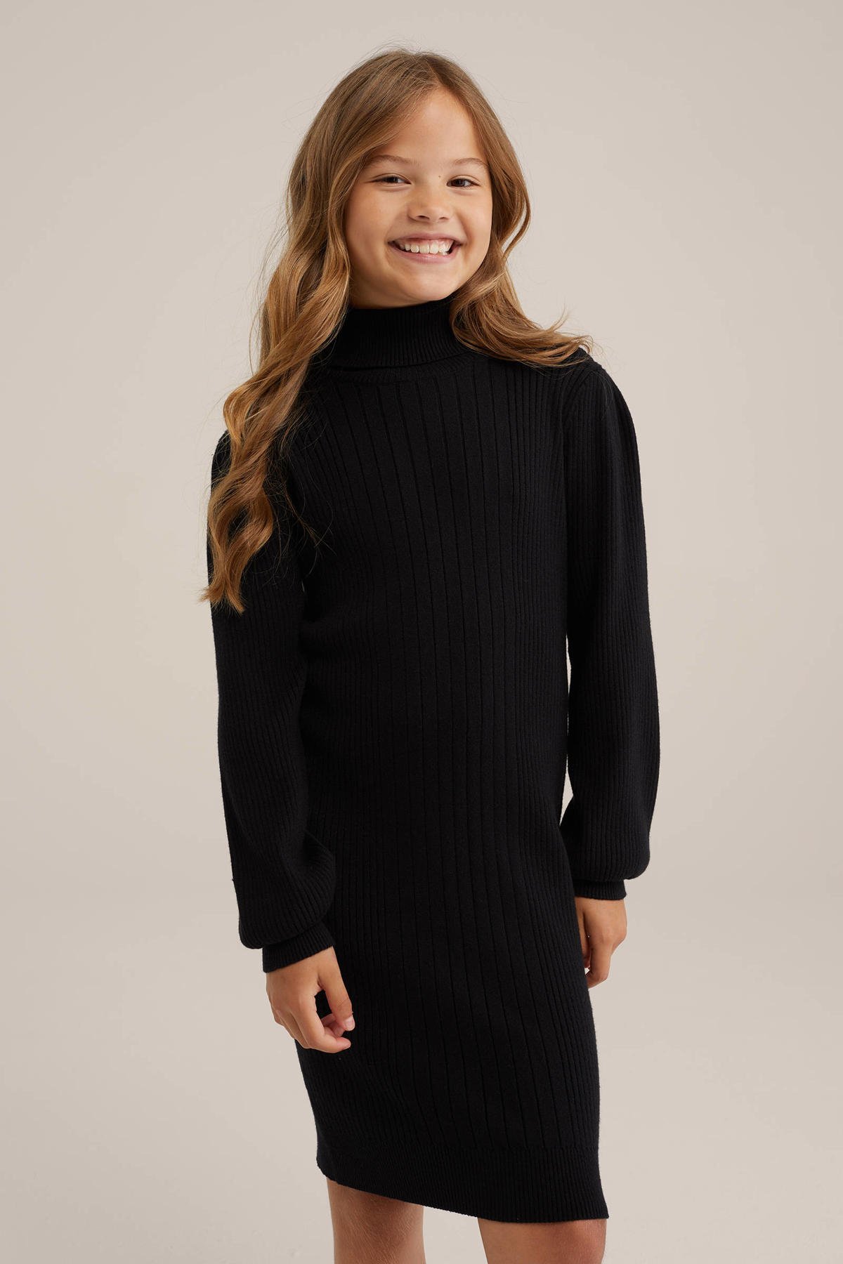 WE Fashion bodycon jurk zwart wehkamp