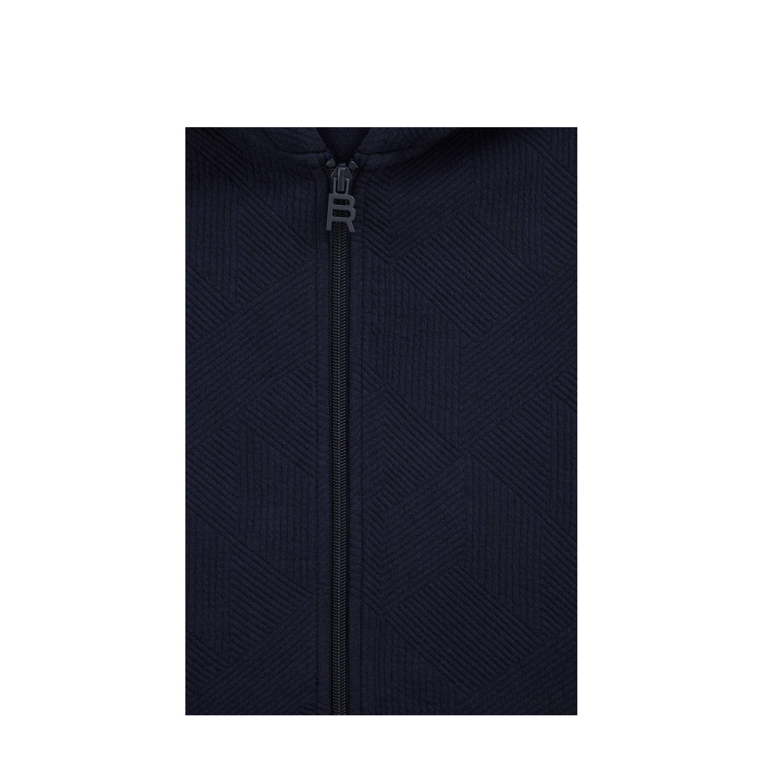 WE Fashion sweatvest donkerblauw
