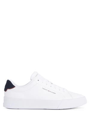 leren sneakers wit