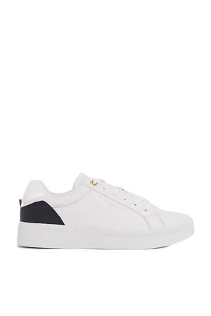 leren sneakers wit