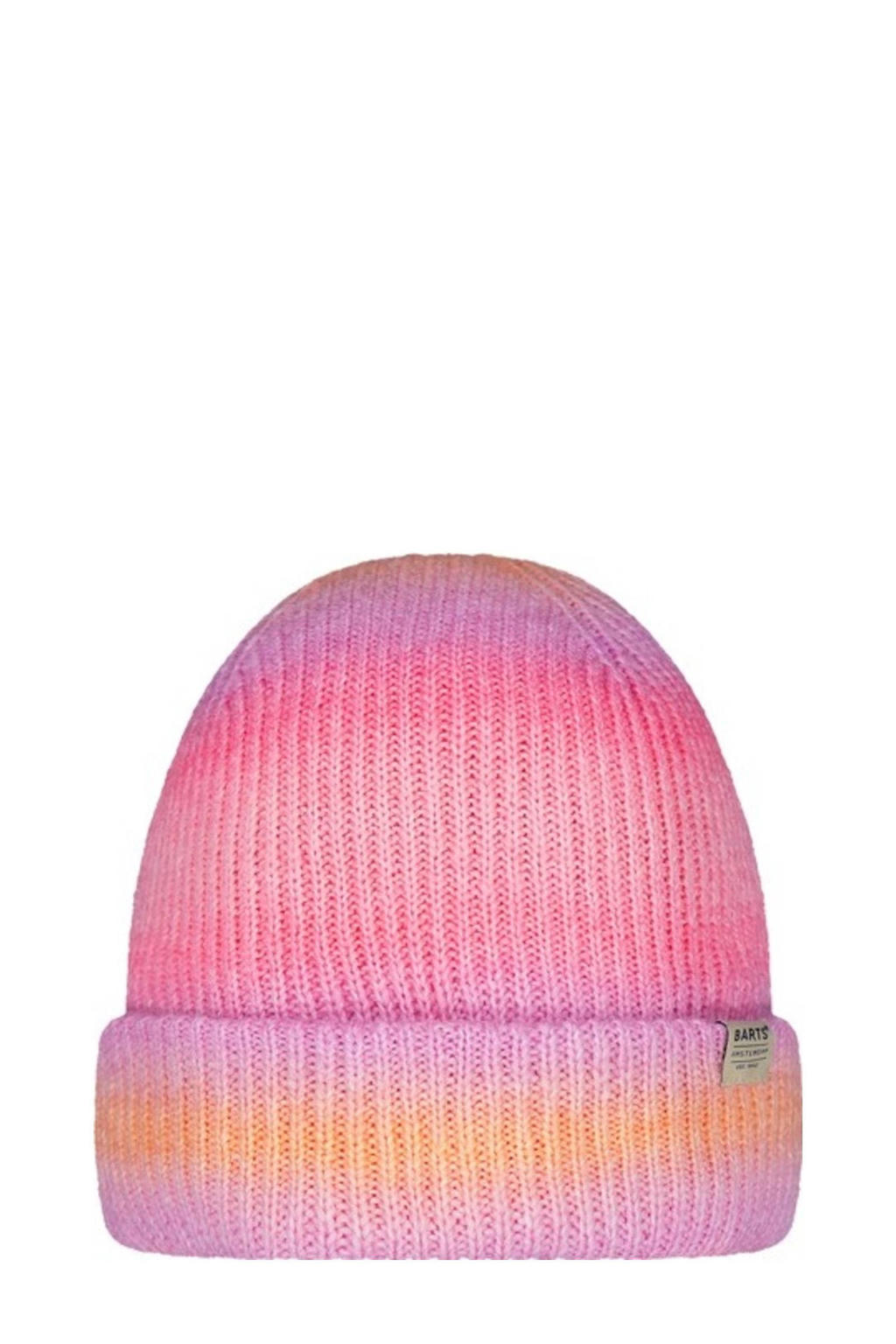 Barts muts roze/oranje