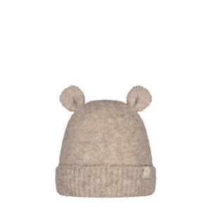 muts beige met oren