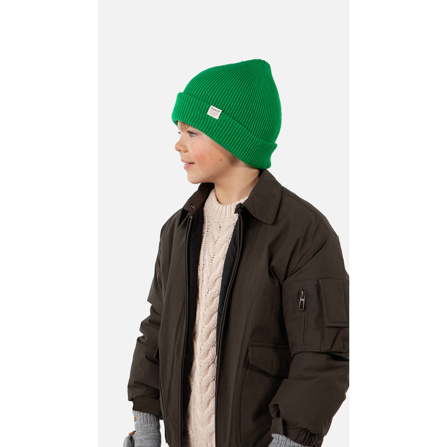 Barts muts groen