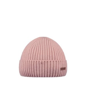 gebreide muts roze