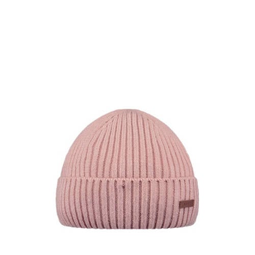 Barts gebreide muts roze afbeelding