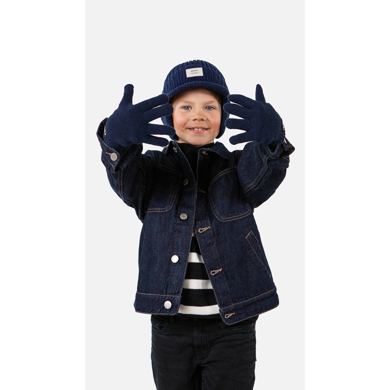 Barts handschoenen donkerblauw