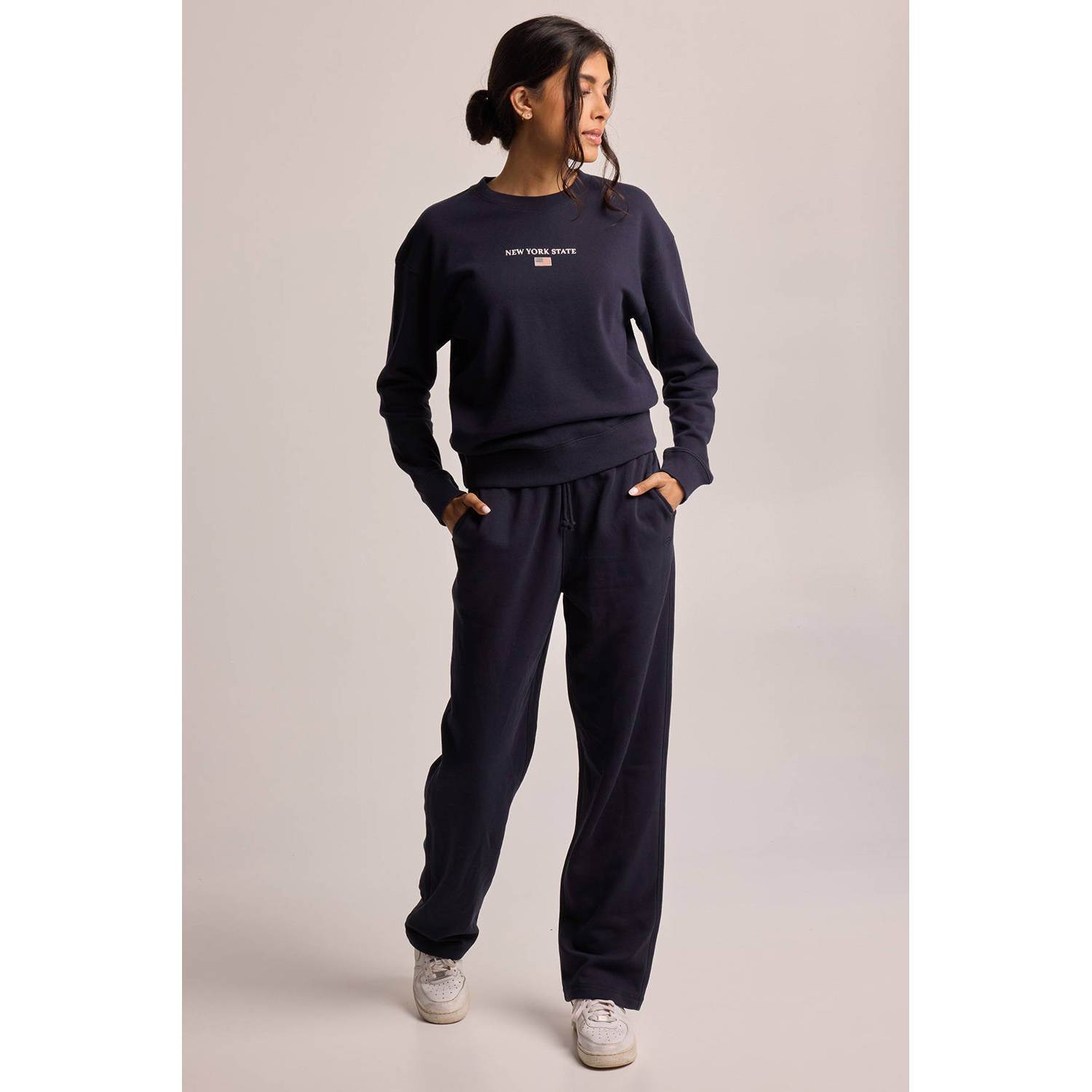 America Today relaxed broek marine