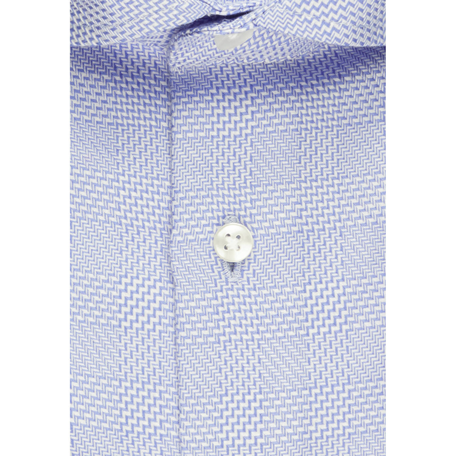 Seidensticker geruit slim fit strijkvrij overhemd lichtblauw