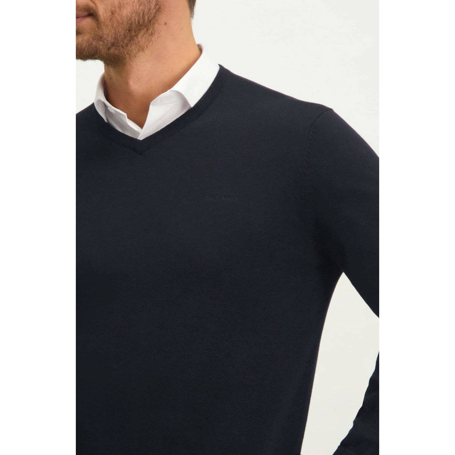 State of Art pullover donkerblauw