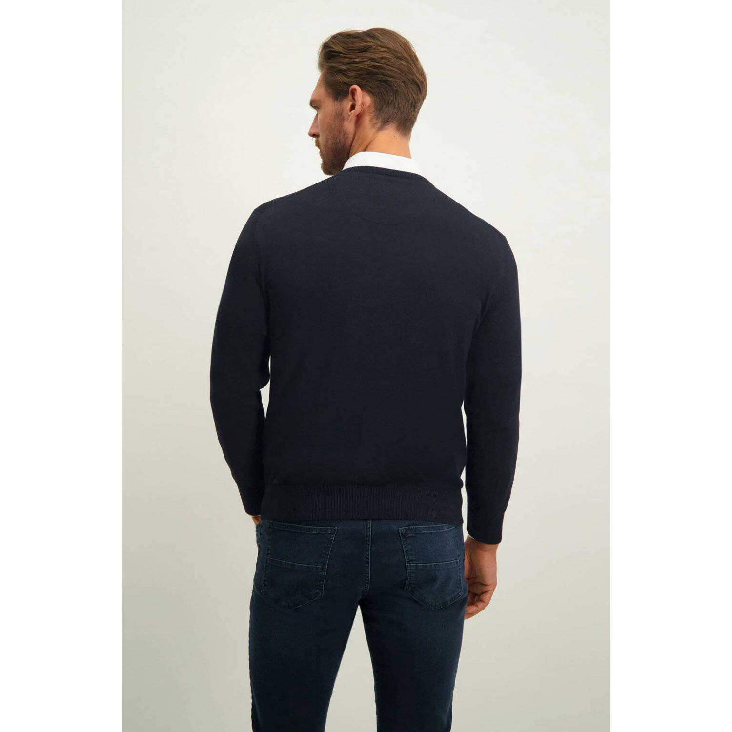State of Art pullover donkerblauw
