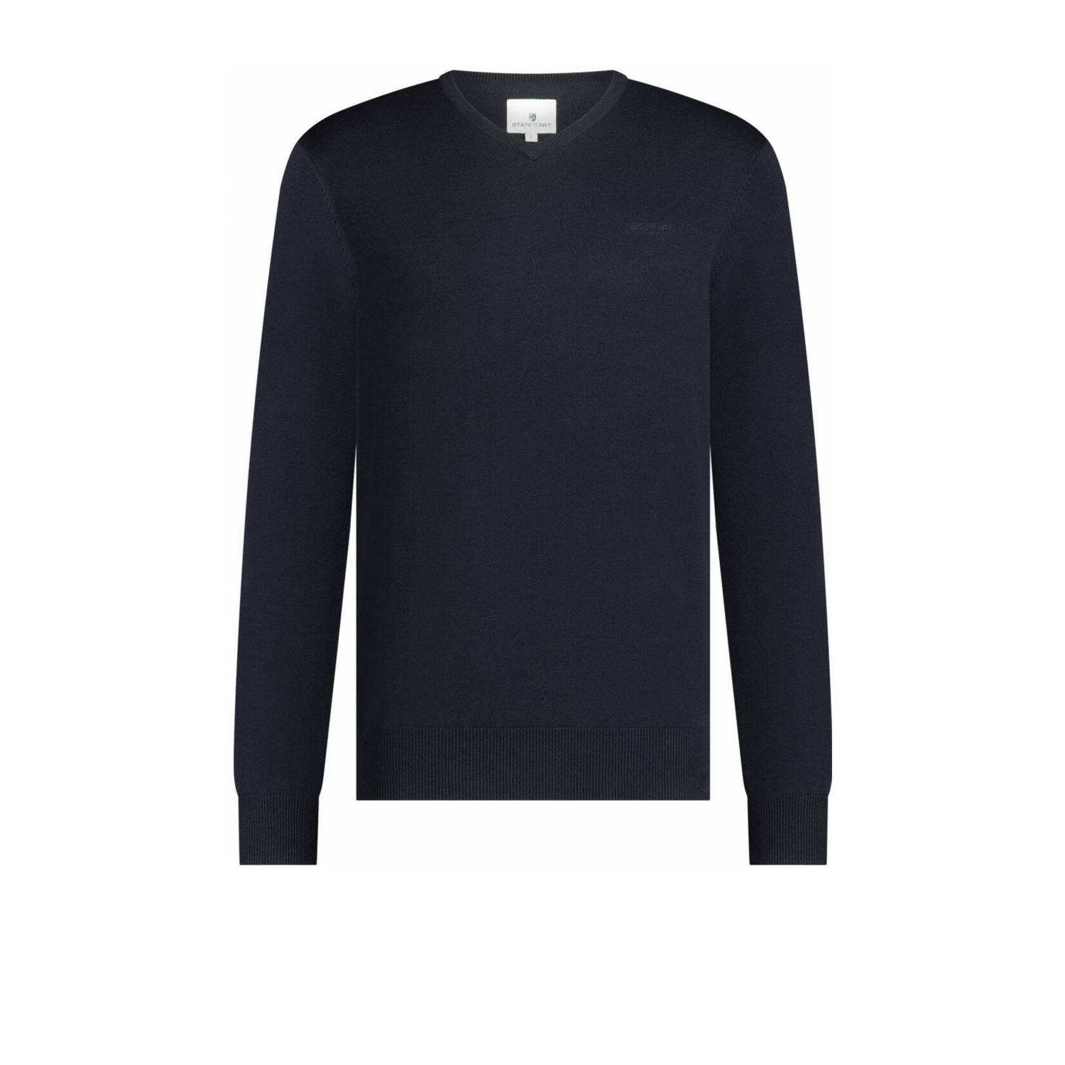 State of Art pullover donkerblauw