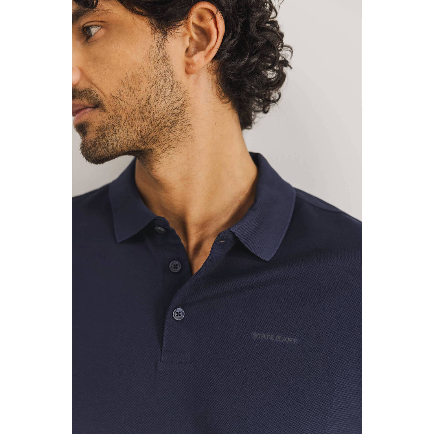State of Art polo donkerblauw