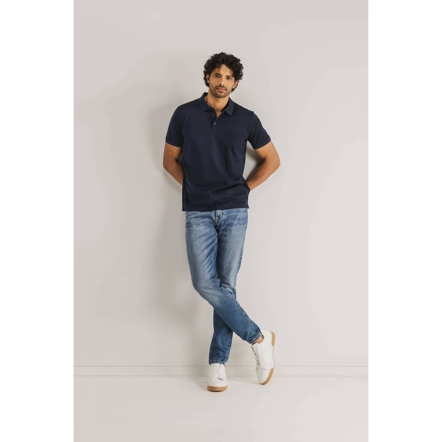 State of Art polo donkerblauw