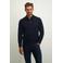 State of Art fijngebreid vest donkerblauw