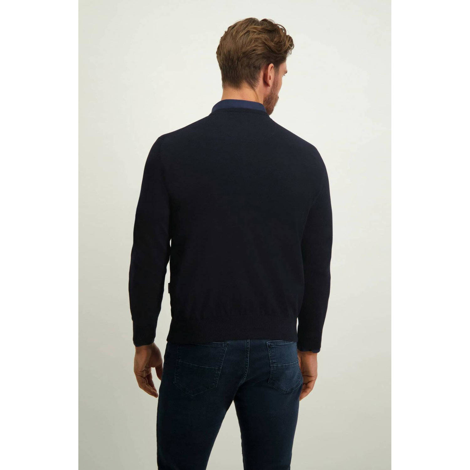 State of Art pullover donkerblauw