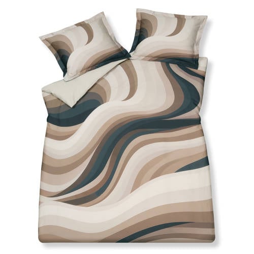 Wehkamp Vandyck katoenen dekbedovertrek 1-persoons (140x220 cm) aanbieding