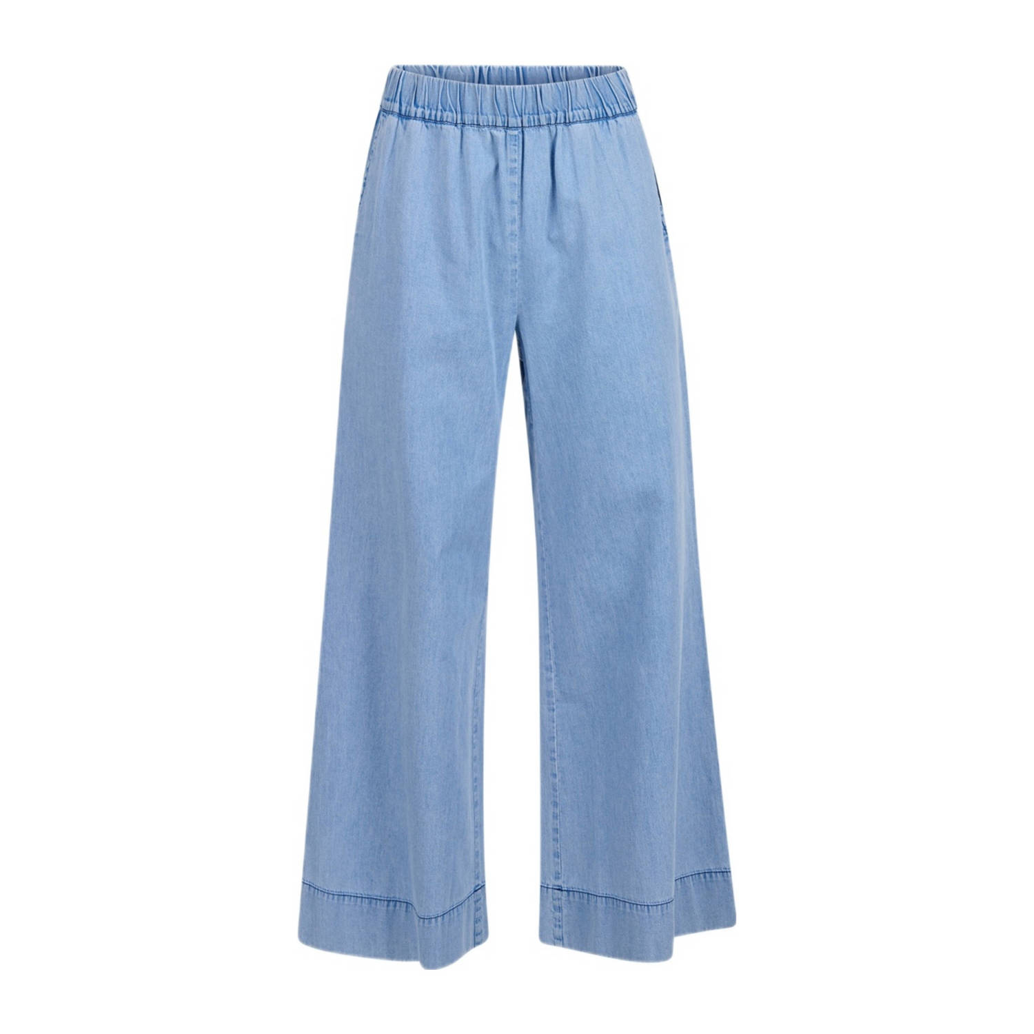 Shoeby wide leg jeans light blue